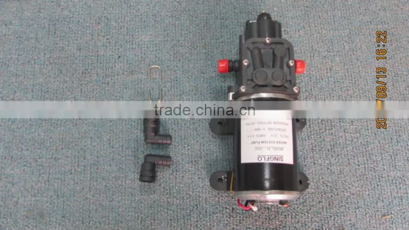 singflo FL3202 5.1lpm 80psi 4.5A irrigation high pressure water pump/water pump 12 volt/sprayer pump