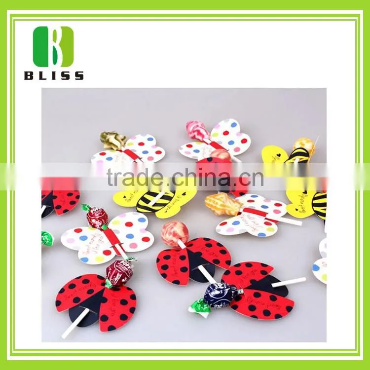 OEM professional archies custom 3d print paper colorful candy style diwali greeting cards