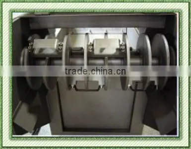 High-efficiency frozen meat slicing machine/ frozen meat cutting machine