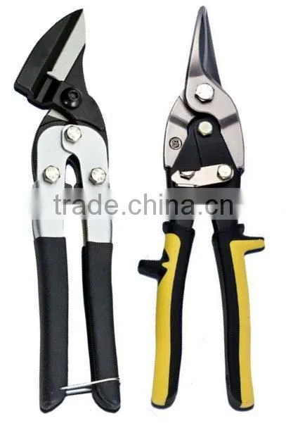 Straight Aviation Tin Snips and Offset Snips Set