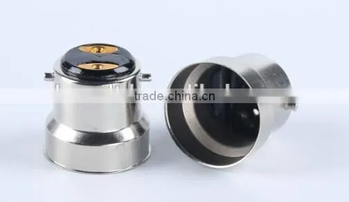 Bayonet Brass Plated Nickel Welding Base Cap B22 Brass- Nickel Soldering lamp holder with CE SGS Buy direct from China supplier