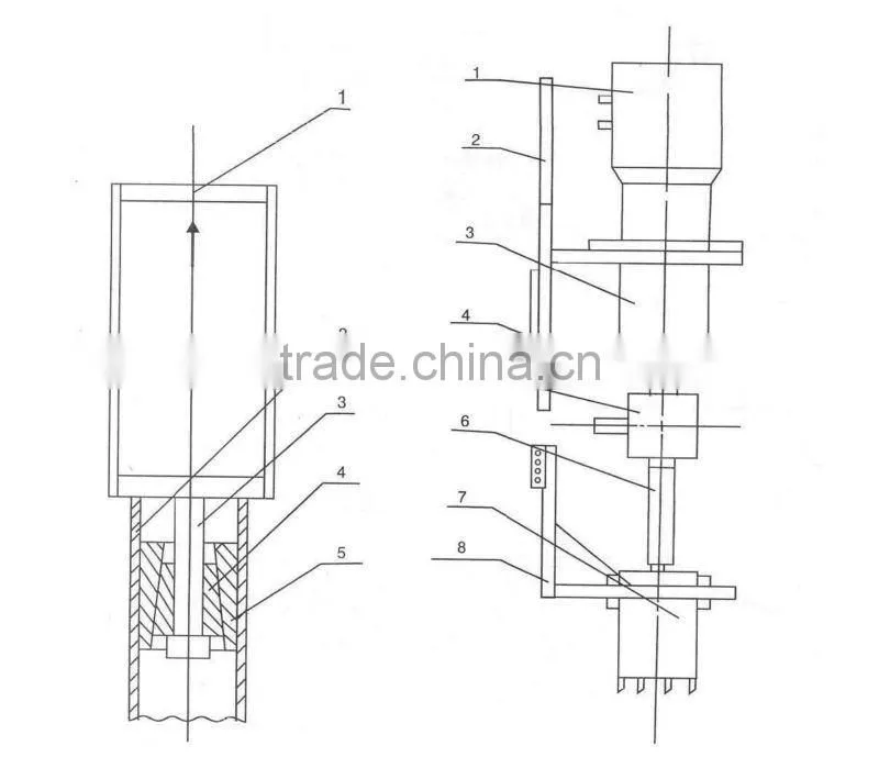 Pile driving machine