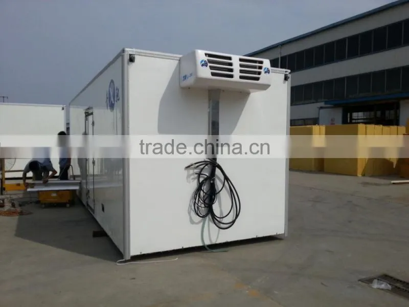 mini van truck/mini freezer box truck/refrigerator car refrigerated truck van
