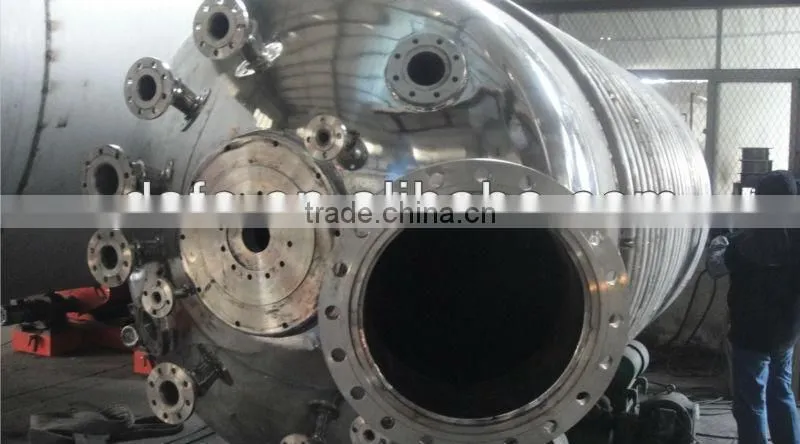 50L-10000L Stainless steel high pressure coil pipe heating reactor