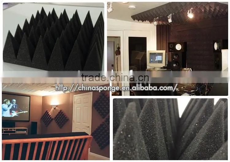 Pyramid Shape Sound Shield Acoustic Foam Panel