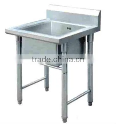 Stainless steel sink table