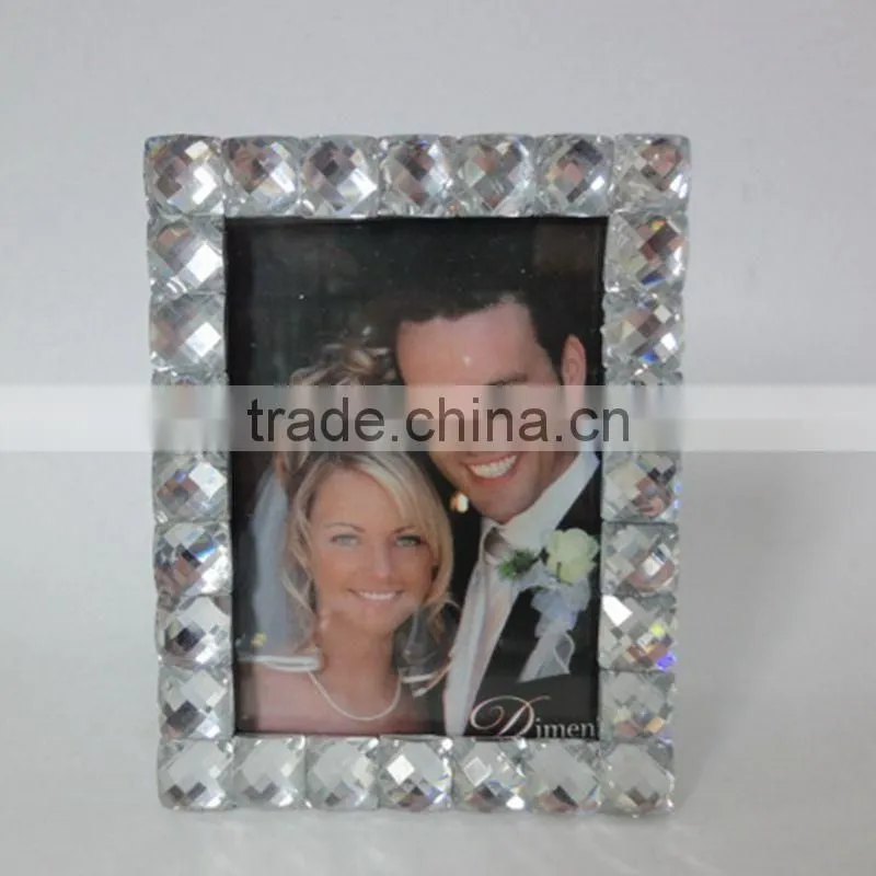 customize crystal acrylic glass picture photo frame