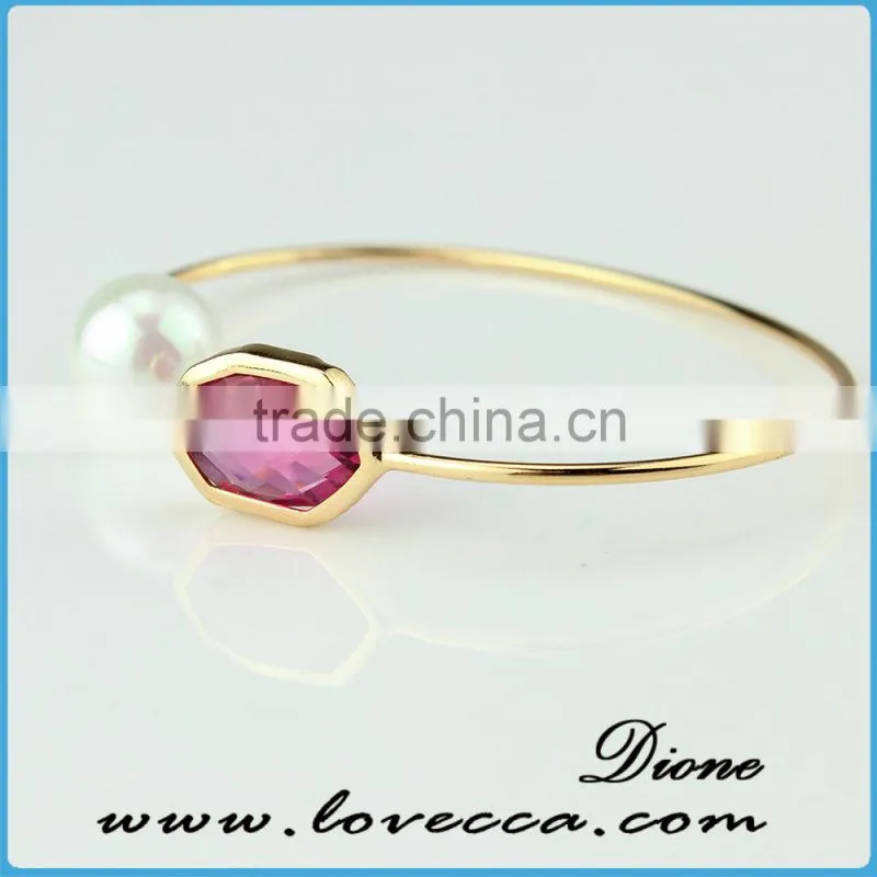 Wholesale Guangzhou Factory Charms Jewelry Birthstone Bracelet Bangle