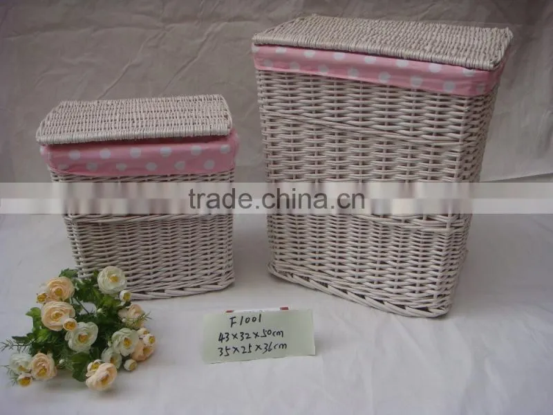 lucky weave rattan basket with lid
