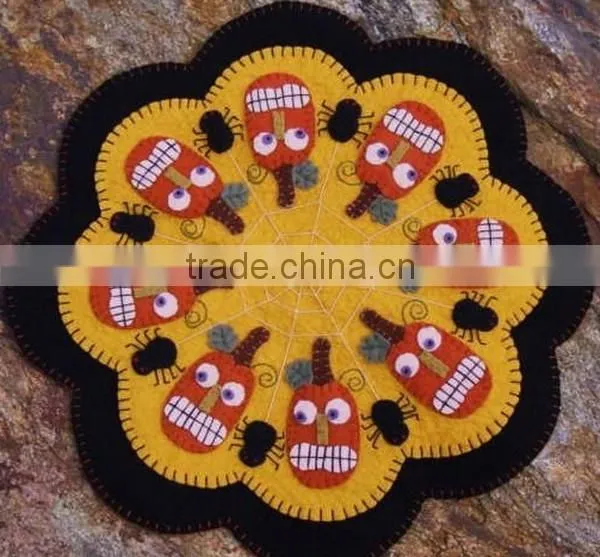 trendy high quality and eco friendly new products felt wholesale desk mat on alibaba express made in china for halloween