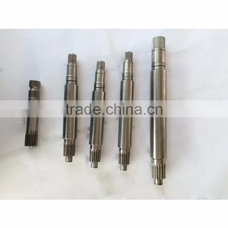 OEM CNC machining-Chemical Machinery Parts-Shaft-Spline-Worm-002