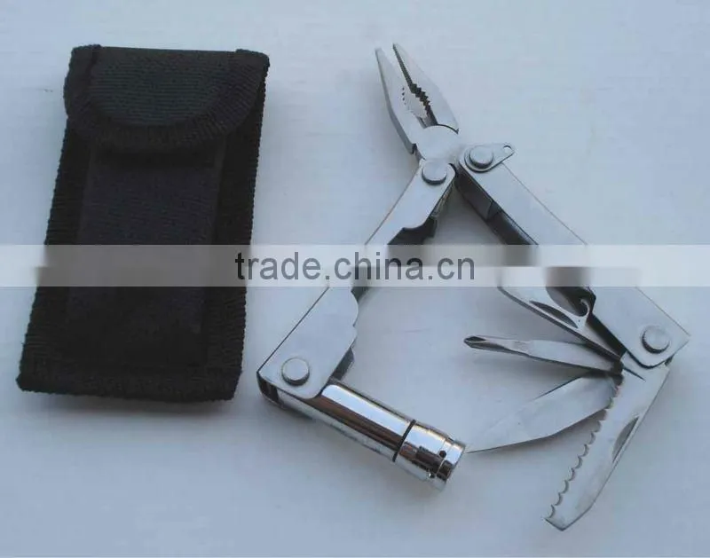 Multi Functional Pocket Knife with Led Flashlight