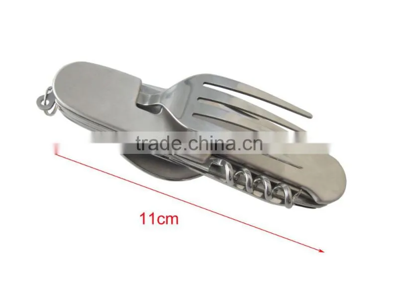 Multi-function Camping Cutlery Folding Knife