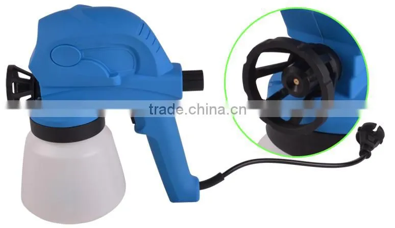 Portable 80W HVIP electric paint spray gunQ1P-CX09-380