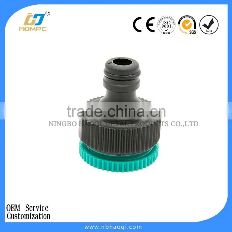 Brass garden hose thread adapter