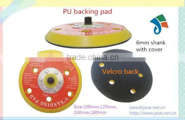 PU plate six-hole polishing pad