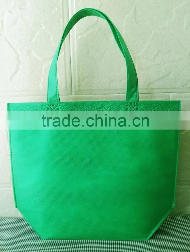 Cheap Customized LOGO Promotional Candy Color PP Non Woven Bag,Blank Non Woven Shopping Bag