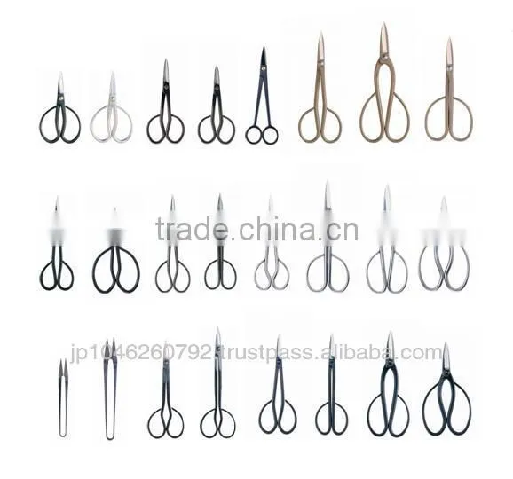 Stainless steel various type of bonsai plant scissors