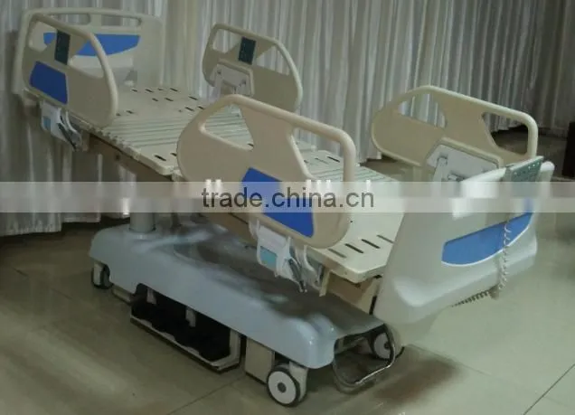 TOPMEDI Luxury 8 functions ICU electric hospital bed with CPR & ACP