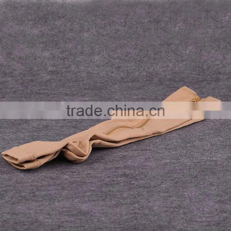 Hot TV Sales Production Compression Zip Sock