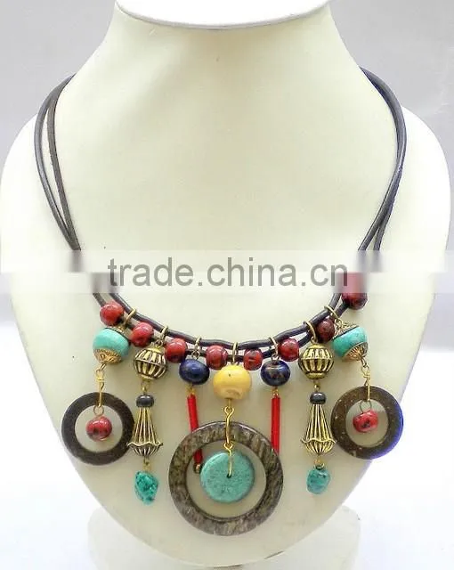beaded necklace