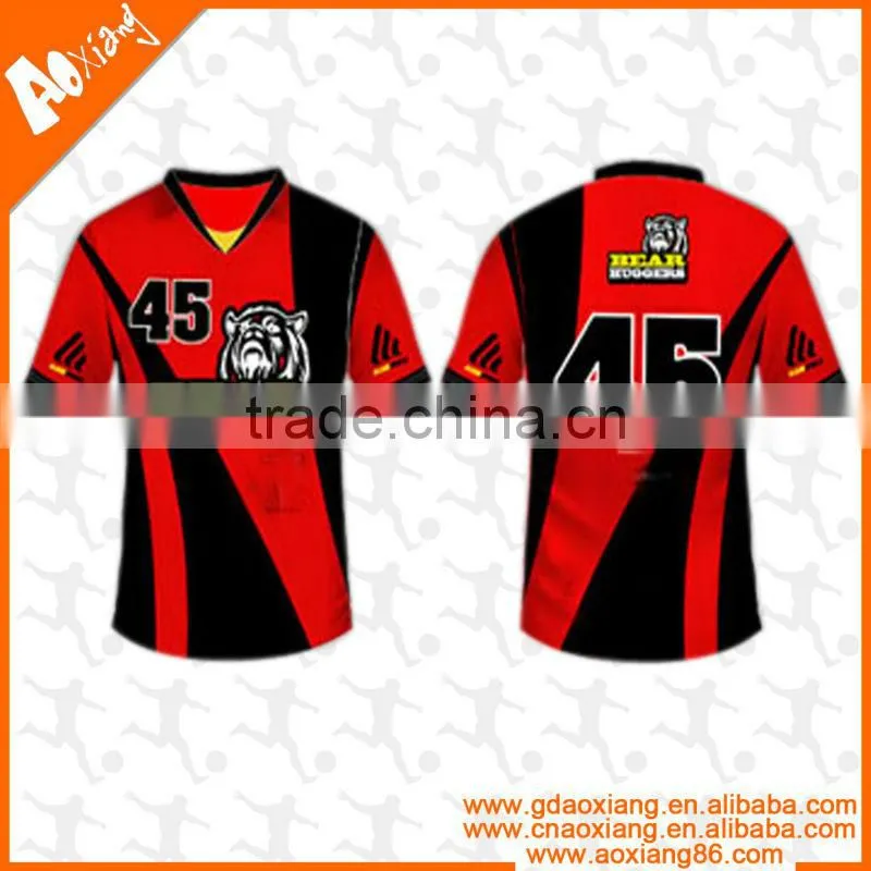 JR101 Nice Sublimation rugby t shirts For Rugby Union
