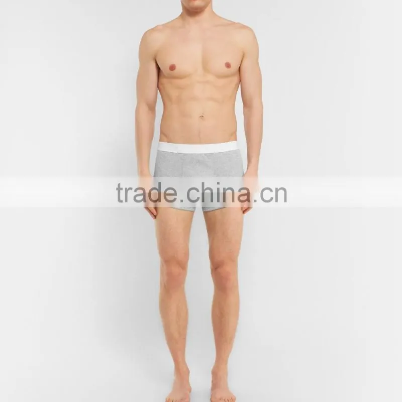 printed pattern cotton spandex adults underwear boxer short men