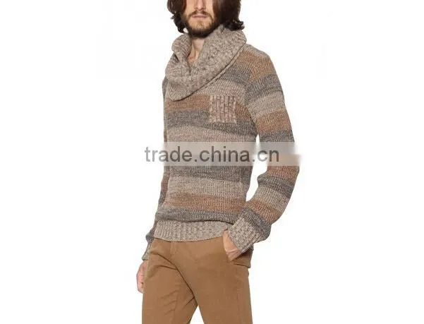 Loose computerized sweater knitting machine man wool sweater
