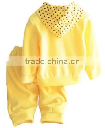 Latest Fashion Winter Child Garment Warm Kids Children Camping Play Clothes Set
