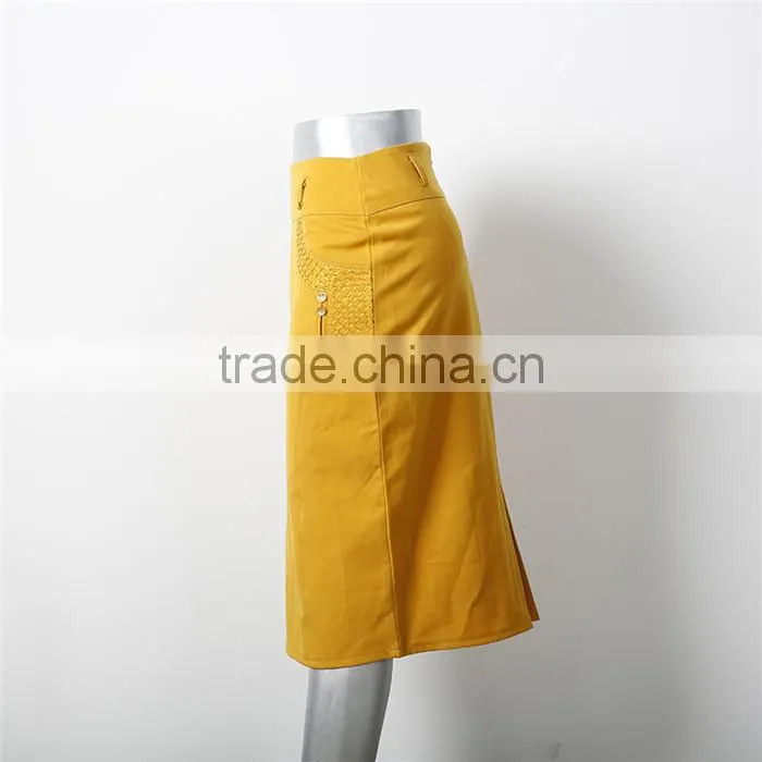 new design high waist narrow ladies fashion short skirt
