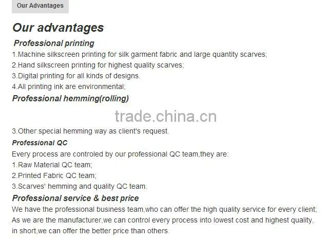 Professional design 2015 women, fashion, generous, high quality silk scarf
