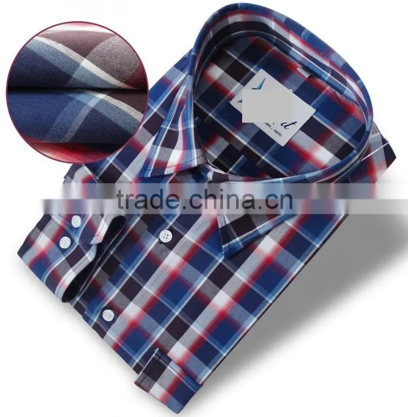 2017 new pattern shirts with long sleeve carbon peach
