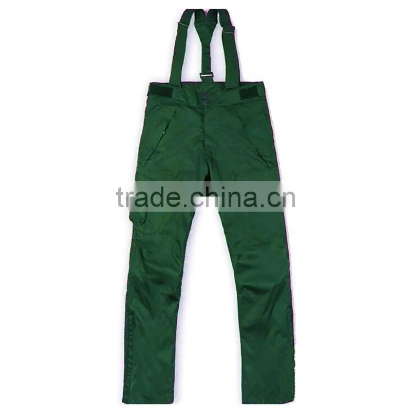 High quality custom winter active mens outdoor black technical snow pant