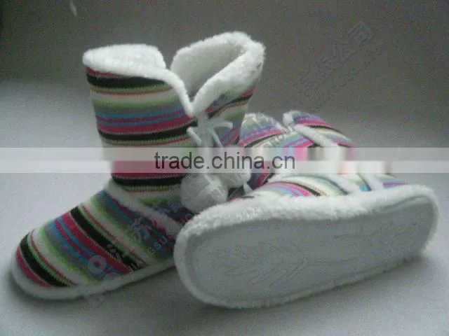 TPR sole autumn winter Handicraft indoor art boot slipper or shoes