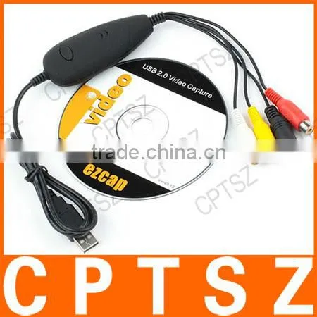 USB 2.0 Video Capture, Support MPEG 2 Recording Format, TV System: PAL / NTSC