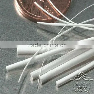 thin white ptfe rod