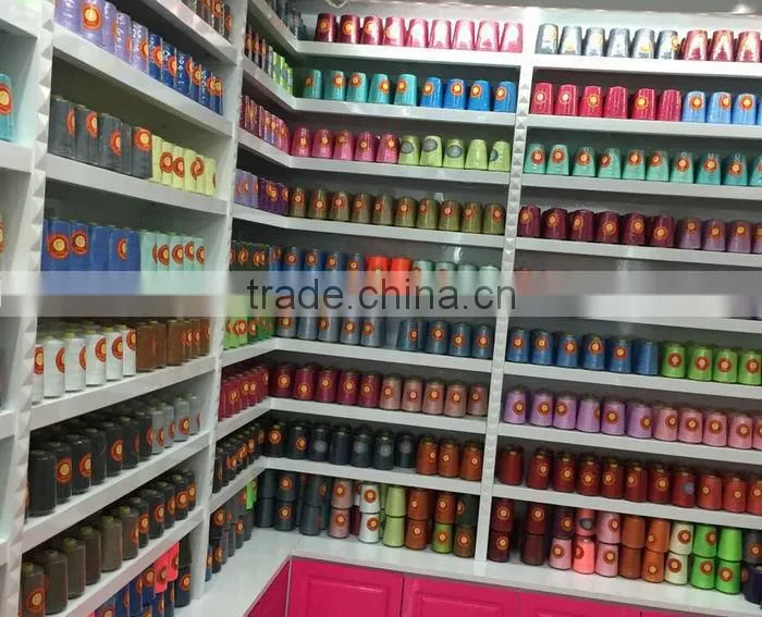Wholesale Low Shrinkage Wear Resistant 100% Polyester Sewing Thread