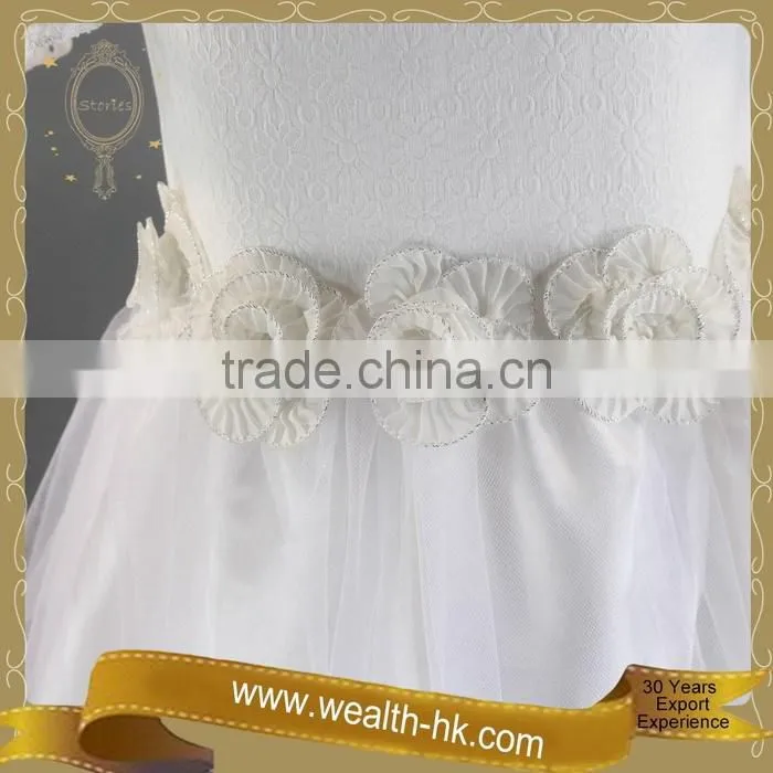 Rosebud Flower Daily Wear Girl Causal Dress