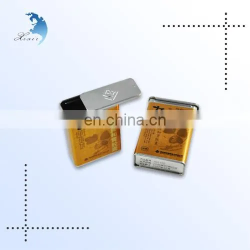 2014 New Style Customized Non-toxic Printed Rectangular Metal Tin Box With Flip Lid