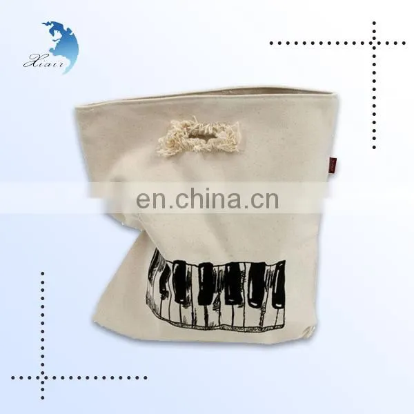 Wholesale cosmetic messenger art tote shopping canvas painting bag