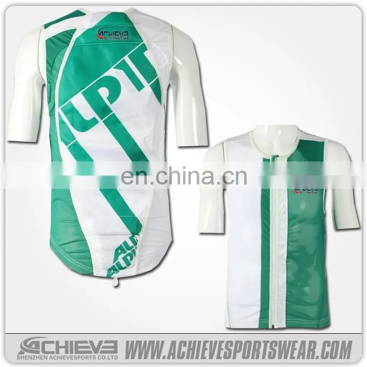 2017 wholesale custom sublimation polyester fitness cheap cycling wear