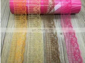 INELASTIC FLOWER LACE ACCESSORIES 4 COLORS OF LACE ACCESSORORS GARMENT FOR HEADBAND ACCESSORIES