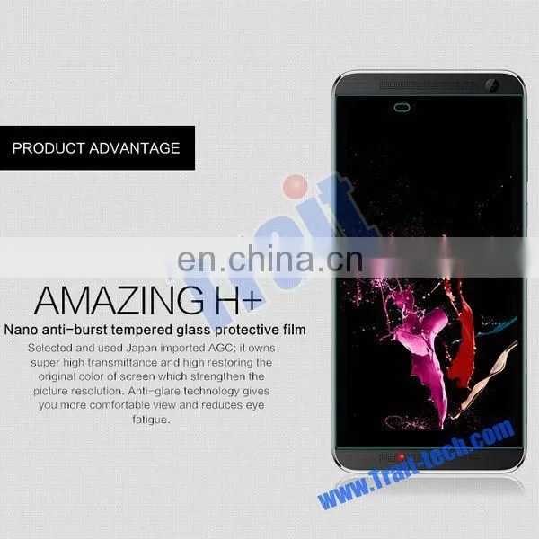 Nillkin Brand Amazing H+ Nanometer Anti-Explosion Tempered Glass Screen Protector Guard Film for HTC One E9 Plus