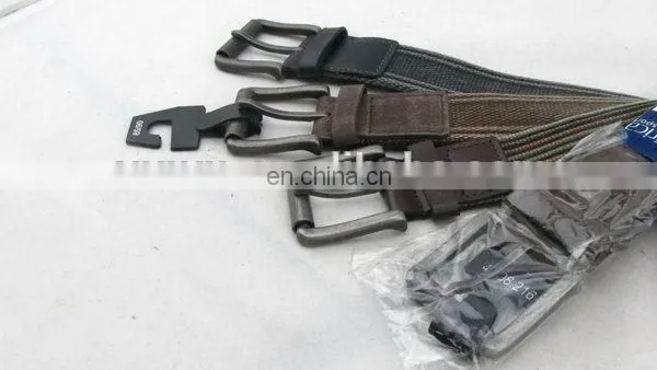 Fashion Canvas Belt For Adult Men Belt Bag