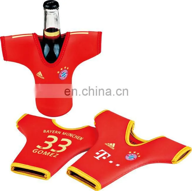For World CUP T-Shirt Beer Bottle Cooler