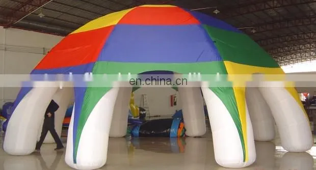 dia 100ft white inflatabll dome tent for event