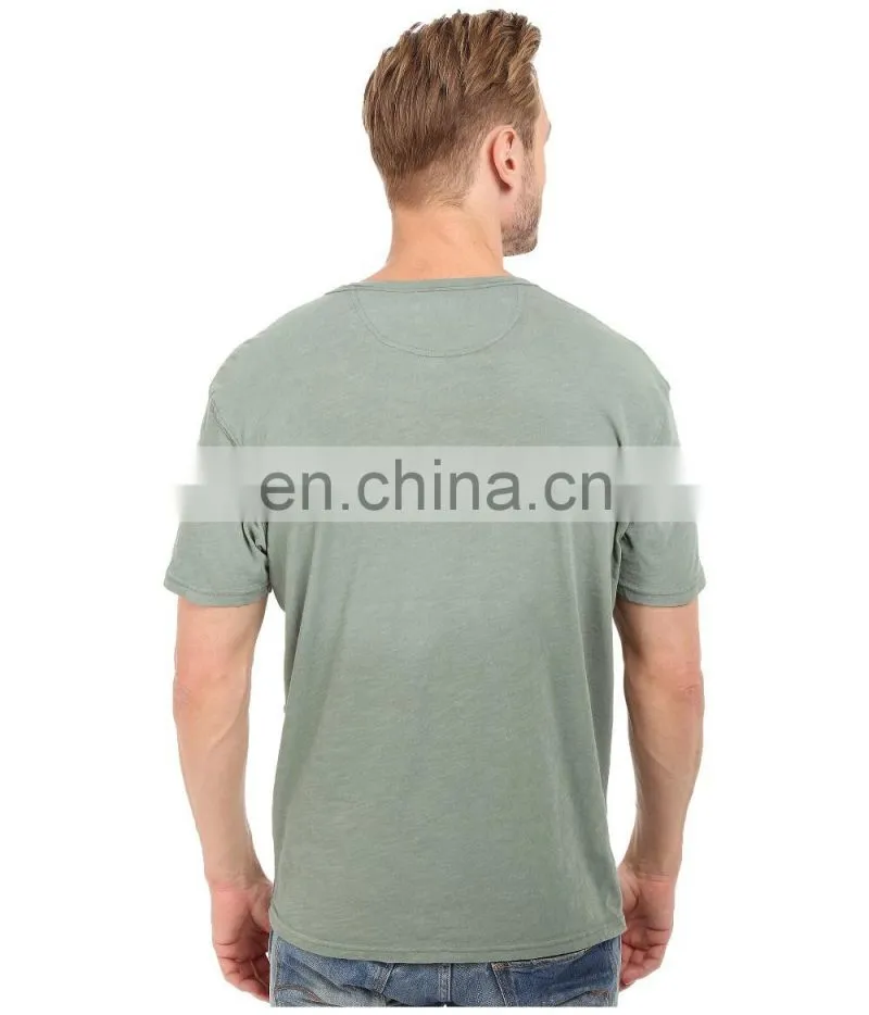 OEM 100% cotton v-neck t shirts plain t-shirt softextile comfortable tee custom logo