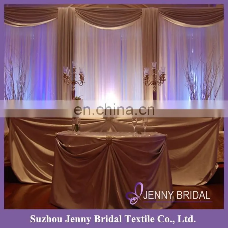 BCK095 backdrop design sample for wedding and party fabric stage backdrop fabric