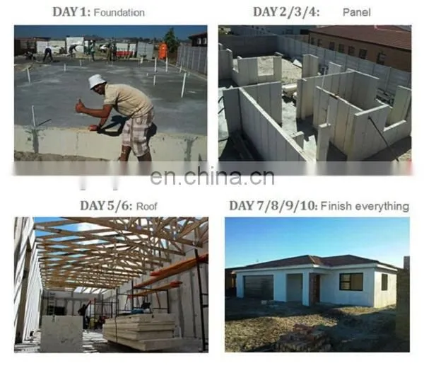 2 stories recycling portable prefab houses