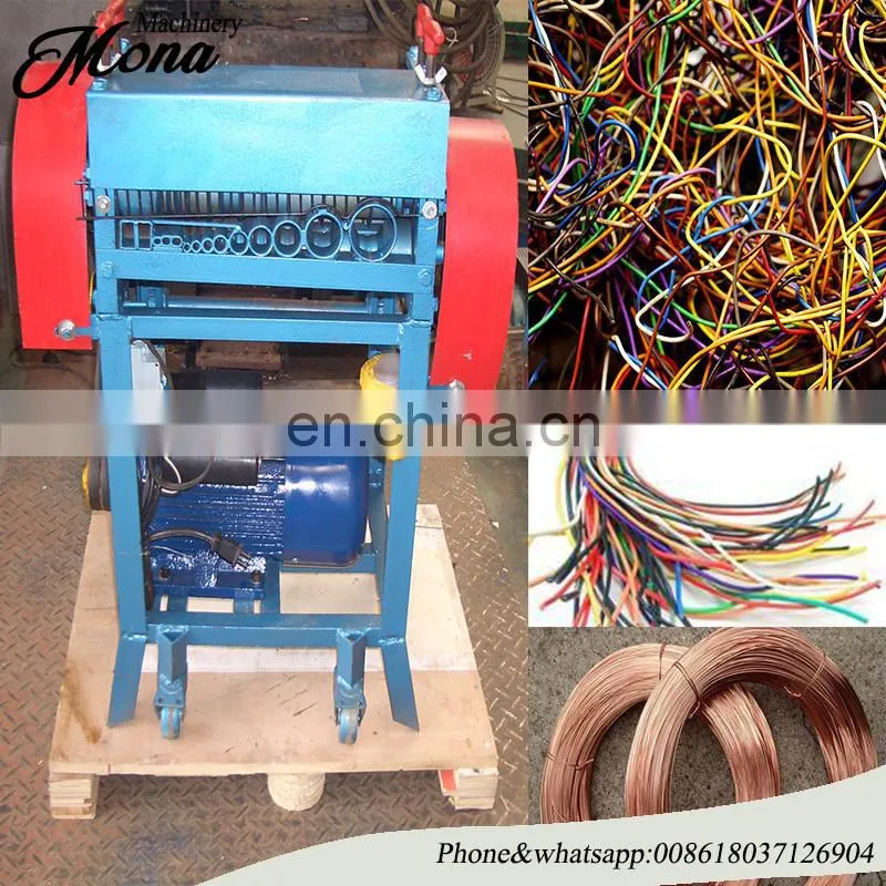 hot sale high quality low price scrap copper wire stripping machine Waste Wire Stripping Machine Copper Wire Peeling Machine